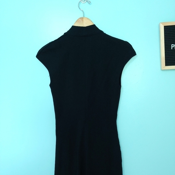 Helmut Lang Knee Length Dress, Black Size 0 - Picture 8 of 16